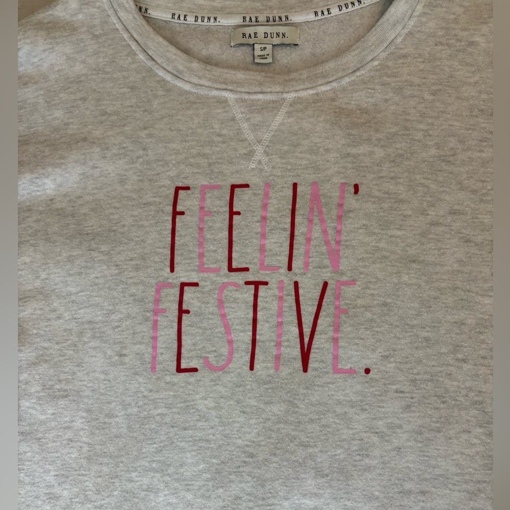 Rae Dunn Holiday Sweatshirt